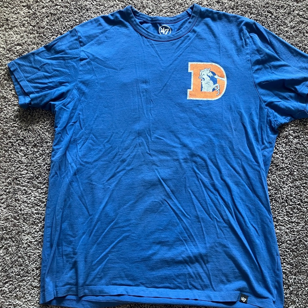Denver Broncos vintage logo Short Sleeve Tee